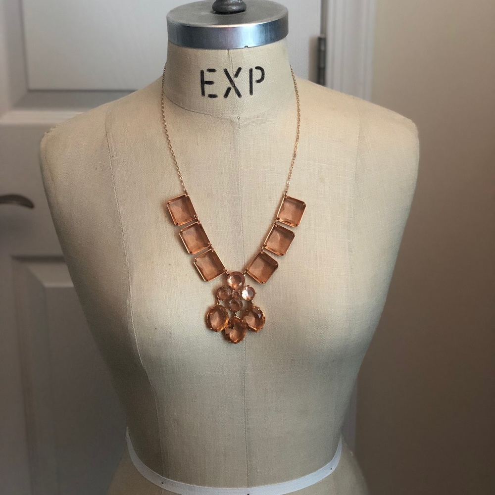 J.CREW Crystal Bauble Necklace